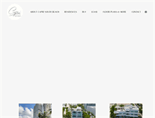 Tablet Screenshot of caprisobe.com